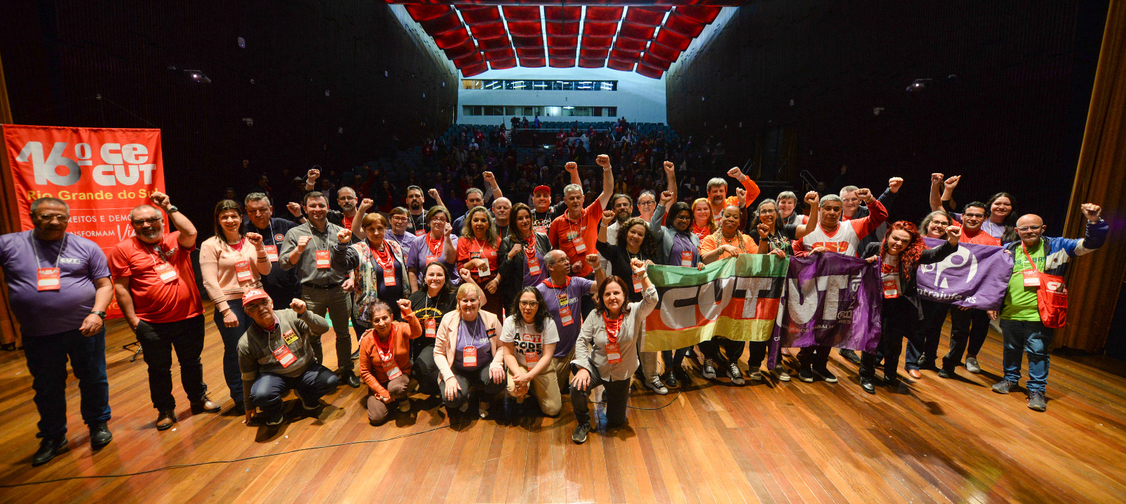 Gestão 2023-2027 CUT-RS | Foto: Matheus Piccini/CUT-RS